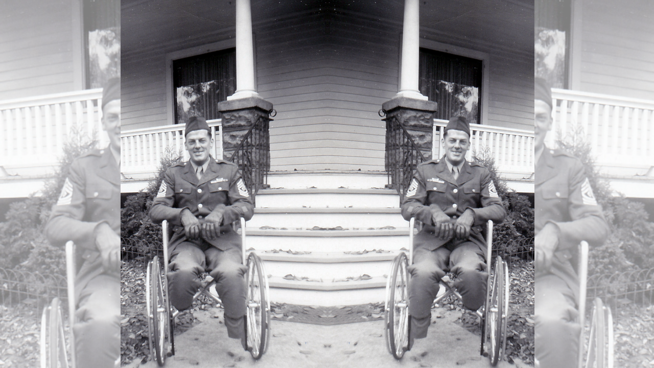 Arthur W. Helander, 1023 Lawe St. Green Bay, WI (c. 1946) <i>Schussler Family Archive</i>